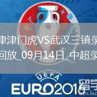 09月14日中超第24轮天津津门虎vs武汉三镇全场录像